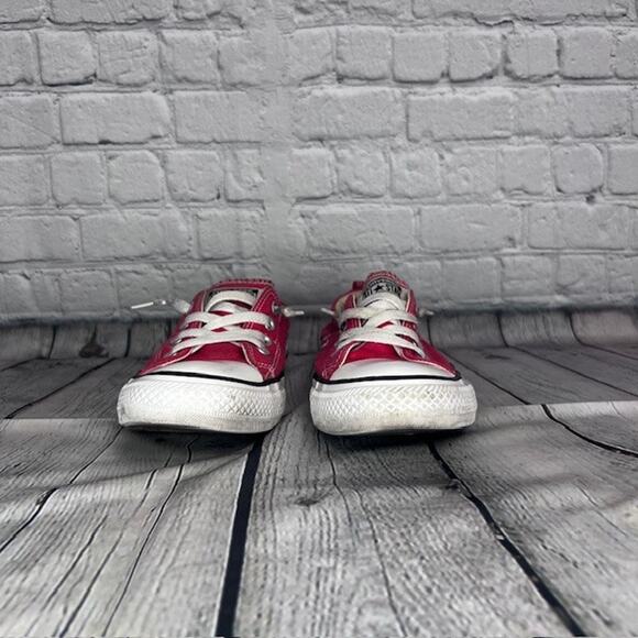 Converse Women's All Star Chuck Taylor Shoreline Low Red Slip On Shoes Size 9 - Picture 4 of 6